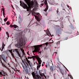 エアリー感漂う上品なシフォンで大人っぽく着こなせるウエストバンディング胸元フリル… | KawaiCat | 詳細画像9