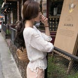 【ts9404】ふわっとしたシフォン素材で柔らかい着心地のアイテム♪透け感のある… | KawaiCat | 詳細画像5