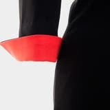 ネックラインと袖部分の配色が目を引くシックなデザインの配色ポイント7分袖シンプル… | KawaiCat | 詳細画像9