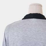 【ts9599】ルーズなシルエットでオシャレなスタイリングが完成 シフォン切り替… | KawaiCat | 詳細画像9