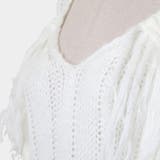 大きなツイストやフリンジディティールで可愛らしさUp!フリンジポイントフロントツ… | KawaiCat | 詳細画像8