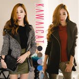 【jk9832】レザー配色や斜めジップなどディティールにも拘り個性を主張してくれ… | KawaiCat | 詳細画像1 