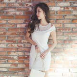 タンクトップを重ね着したようなセクシーデザイン♪オフショルダー風ノースリーブワン… | KawaiCat | 詳細画像4