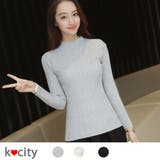 ハイネック タートルネック ニットソー | K-city | 詳細画像1