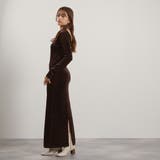 ベロアバックシャンワンピース≪手洗い可能≫ | QUEENS COURT | 詳細画像5