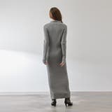 ポロカラーリブニットワンピース≪手洗い可能≫ | QUEENS COURT | 詳細画像5