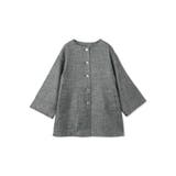 ツィード調ハウンドトゥースノーカラーコート≪手洗い可能≫ | QUEENS COURT | 詳細画像10 