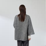 ツィード調ハウンドトゥースノーカラーコート≪手洗い可能≫ | QUEENS COURT | 詳細画像4 