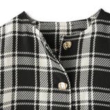 ツィーディチェックノーカラーコート≪手洗い可能≫ | QUEENS COURT | 詳細画像10 