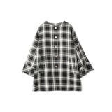 ツィーディチェックノーカラーコート≪手洗い可能≫ | QUEENS COURT | 詳細画像7 