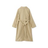 スウェードライクピーチガウントレンチコート | QUEENS COURT | 詳細画像2