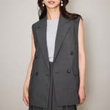 ハイツイストクロスジレベスト≪手洗い可能≫ | QUEENS COURT | 詳細画像2 