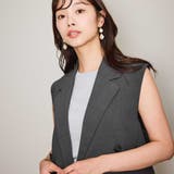 ハイツイストクロスジレベスト≪手洗い可能≫ | QUEENS COURT | 詳細画像3 