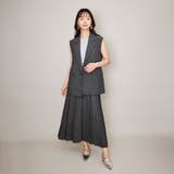 ハイツイストクロスジレベスト≪手洗い可能≫ | QUEENS COURT | 詳細画像4 