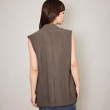 ハイツイストクロスジレベスト≪手洗い可能≫ | QUEENS COURT | 詳細画像6 