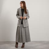 マルチグレンチェックテーラードジャケット≪手洗い可能≫ | QUEENS COURT | 詳細画像3