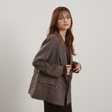 マルチグレンチェックテーラードジャケット≪手洗い可能≫ | QUEENS COURT | 詳細画像4