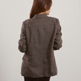 マルチグレンチェックテーラードジャケット≪手洗い可能≫ | QUEENS COURT | 詳細画像5