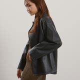 シープナッパチョウステンカラージャケット | QUEENS COURT | 詳細画像3 