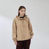 2WAYサーブルクロスフリルネックブルゾン | QUEENS COURT | 詳細画像5 