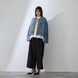 カラーデニムボクシーフィットブルゾン≪洗濯機で洗える≫ | QUEENS COURT | 詳細画像11 