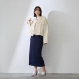 カラーデニムボクシーフィットブルゾン≪洗濯機で洗える≫ | QUEENS COURT | 詳細画像13 