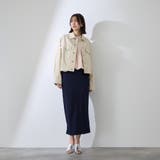 カラーデニムボクシーフィットブルゾン≪洗濯機で洗える≫ | QUEENS COURT | 詳細画像14 