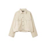 カラーデニムボクシーフィットブルゾン≪洗濯機で洗える≫ | QUEENS COURT | 詳細画像16 