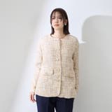 チュールレイヤーセットツィードジャケット | QUEENS COURT | 詳細画像11 