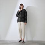 チュールレイヤーセットツィードジャケット | QUEENS COURT | 詳細画像12 
