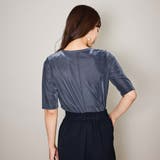 シアーベロアセンターシームプルオーバー≪手洗い可能≫ | QUEENS COURT | 詳細画像3 