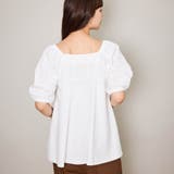 クリアテンジクパフペプラムプルオーバー≪洗濯機で洗える≫ | QUEENS COURT | 詳細画像3 