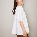 クリアテンジクパフペプラムプルオーバー≪洗濯機で洗える≫ | QUEENS COURT | 詳細画像4 