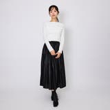 モノトーンドットオフショルカットソー≪手洗い可能≫ | QUEENS COURT | 詳細画像4 