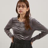 シアーベロアシャーリングカットソー≪手洗い可能≫ | QUEENS COURT | 詳細画像12
