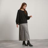 シルキースムースランタンスリーブカットソー≪手洗い可能≫ | QUEENS COURT | 詳細画像4 