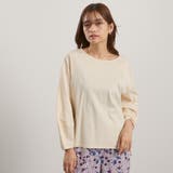 シルキースムースランタンスリーブカットソー≪手洗い可能≫ | QUEENS COURT | 詳細画像6 