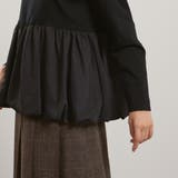 シルキースムースバルーンヘムカットソー≪手洗い可能≫ | QUEENS COURT | 詳細画像4