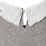 レースカラーラメMIXカットソー≪手洗い可能≫ | QUEENS COURT | 詳細画像17 