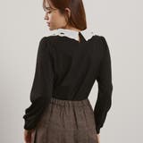 レースカラーラメMIXカットソー≪手洗い可能≫ | QUEENS COURT | 詳細画像5 