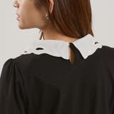 レースカラーラメMIXカットソー≪手洗い可能≫ | QUEENS COURT | 詳細画像6 