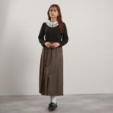 レースカラーラメMIXカットソー≪手洗い可能≫ | QUEENS COURT | 詳細画像8 