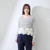 ラッフルヘムクロプトプルオーバー | QUEENS COURT | 詳細画像2