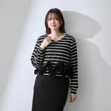 ラッフルヘムクロプトプルオーバー | QUEENS COURT | 詳細画像5