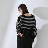 ラッフルヘムクロプトプルオーバー | QUEENS COURT | 詳細画像7