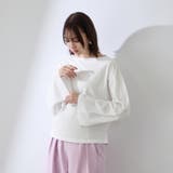 ハイゲージ天竺ボートネックプルオーバー | QUEENS COURT | 詳細画像2 