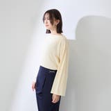 ハイゲージ天竺ボートネックプルオーバー | QUEENS COURT | 詳細画像8 