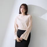 ピンク | ハイゲージ天竺ボートネックプルオーバー | QUEENS COURT