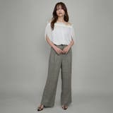 ライトツィードタックパンツ≪手洗い可能≫ | QUEENS COURT | 詳細画像16 