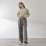 ライトツィードタックパンツ≪手洗い可能≫ | QUEENS COURT | 詳細画像6 